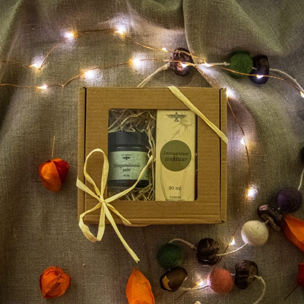 KINKEKOMPLEKT "TERVISE DUO" (nöhasalv ja immuunsuse tinktuur)