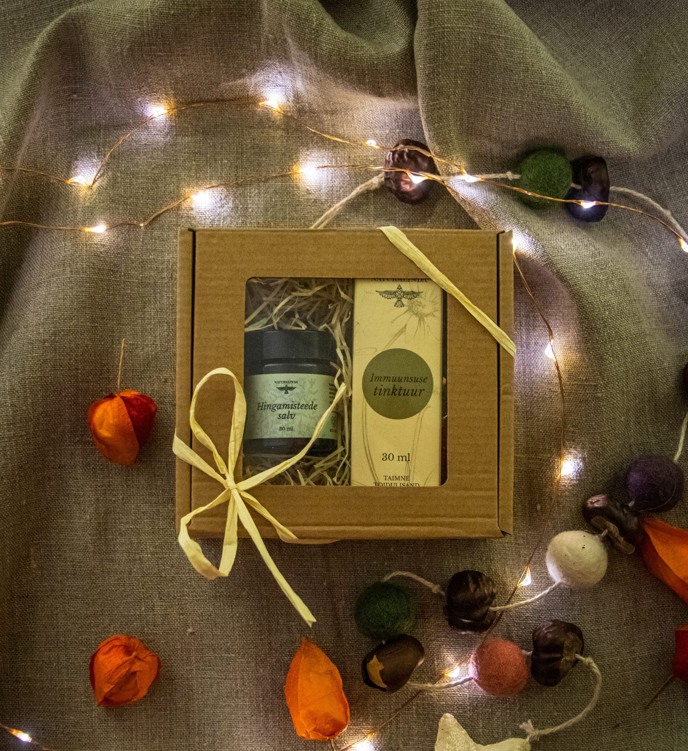 KINKEKOMPLEKT "TERVISE DUO" (nöhasalv ja immuunsuse tinktuur)