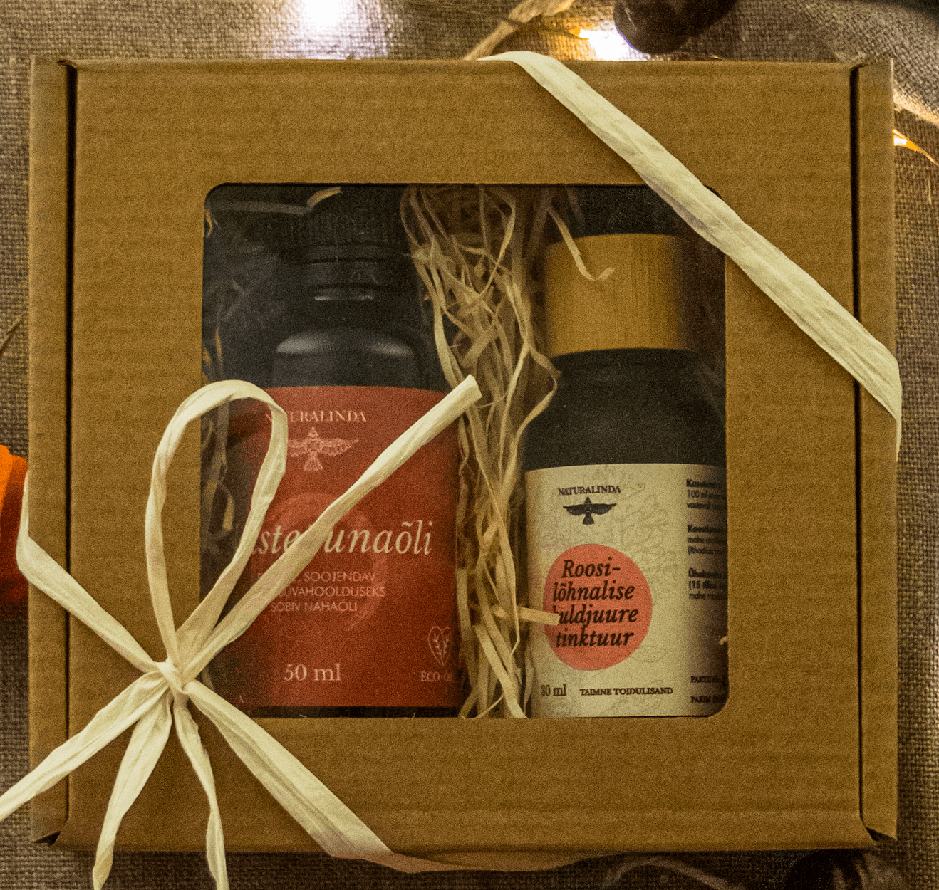 KINKEKOMPLEKT "PIMEDA AJA TERVISEPAI" (Naistepunaõli ja kuldjuure tinktuur) - Image 3